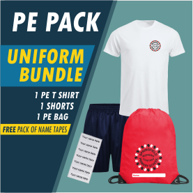 Bundle offer of T Shirt, Shorts and a PE Bag!